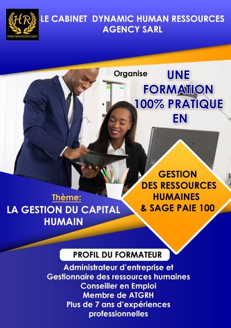 DHR-A organise une formation certifiante en GRH et SAGE PAIE 100 (1)